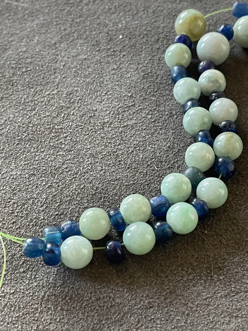 水晶棗玉・瑪瑙管玉・砡玉・とんぼ玉他 首飾り ネックレス　古墳時代