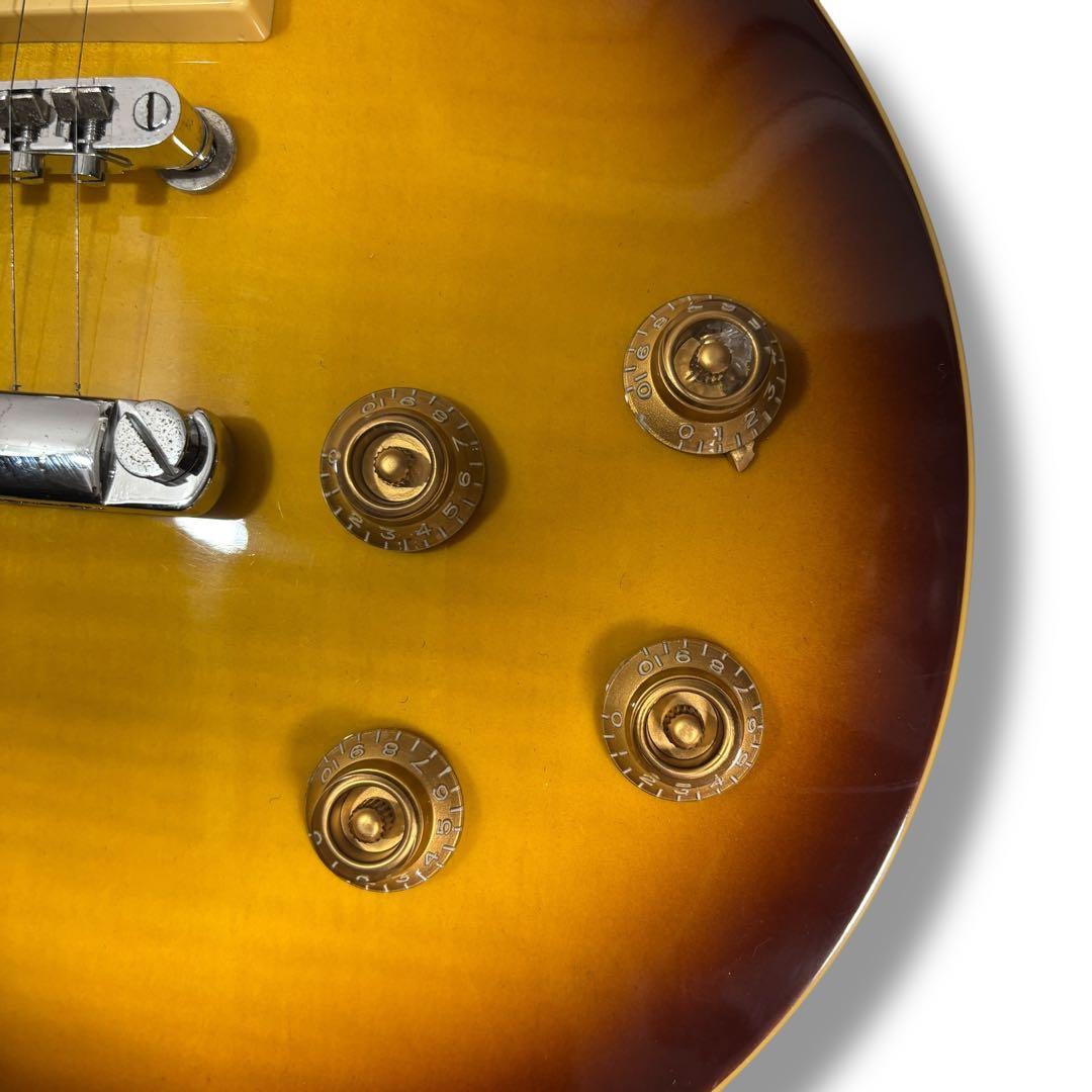 フォトジェニック レスポール エレキギター ベルト 弦 ケース付き