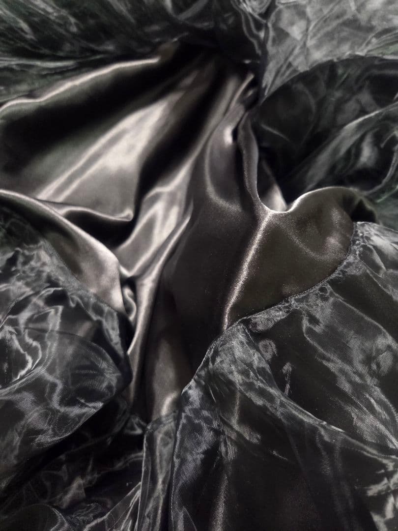 シンプル ブラックドレス スタンダードドレス 社交ダンス　トライアル