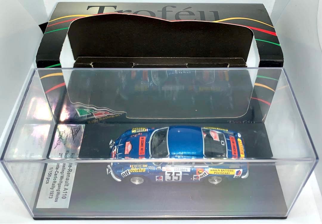 トロフュー アルピーヌ ルノー A110 モンテカルロ 150台限定 WRC