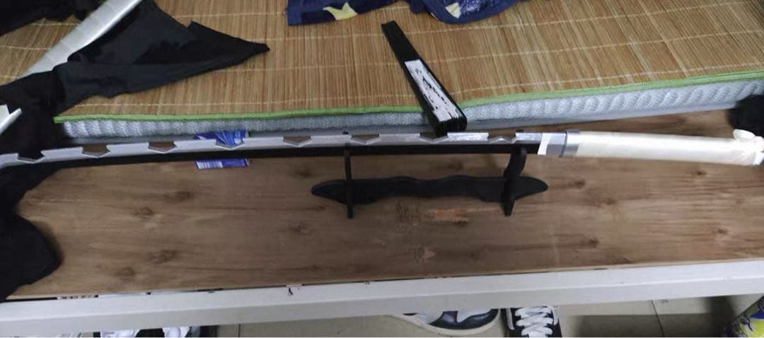 鬼滅の刃 嘴平伊之助 日輪刀2本セット　金属製 模造刀 コスプレ用 美術刀