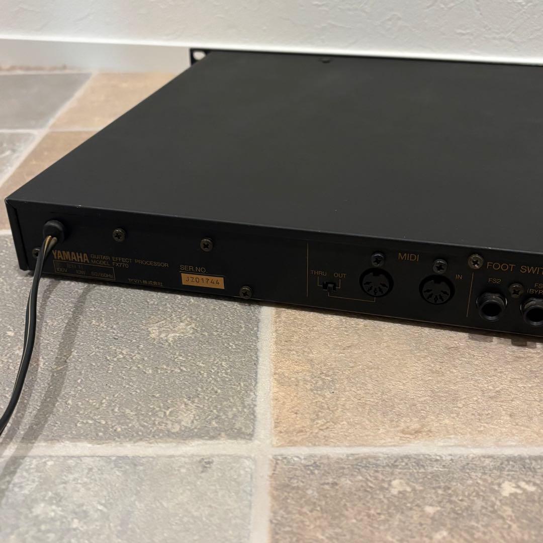 【美品】YAMAHA FX770 GUITAR EFFECT PROCESSOR