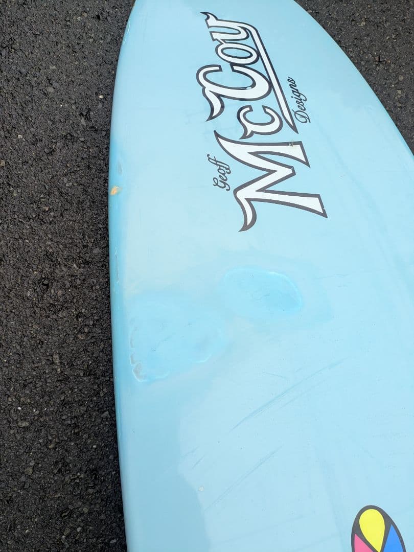 【値下 引取限定】McCoy ナゲット 7.0 サーフボード 希少なタフライト