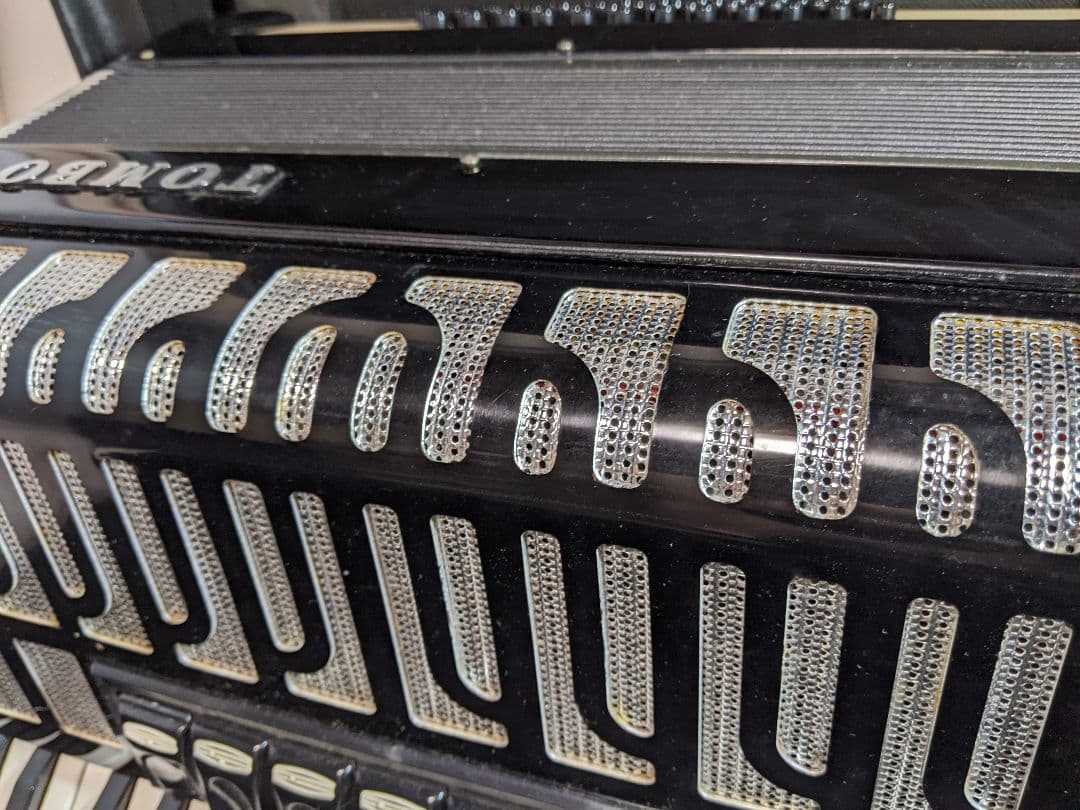 TOMBO トンボ アコーディオン J-48 Accordion ハードケース付