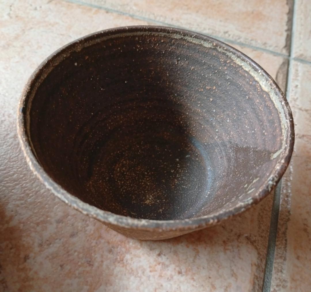 林拓児 黒釉 楕円皿 大＋小鉢 ２点セット