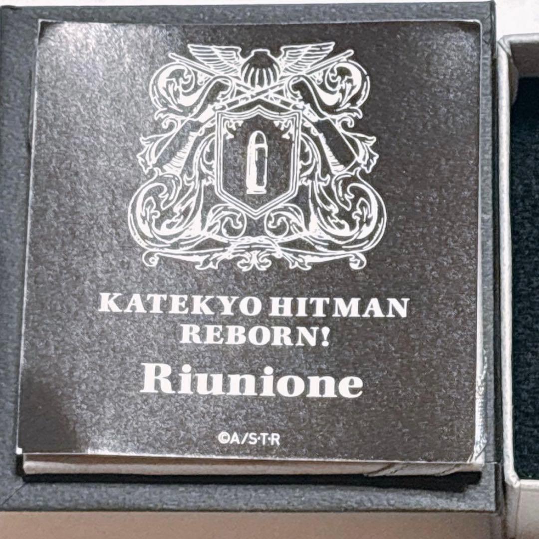 【希少】家庭教師ヒットマンREBORN! リユニオーネ シルバーリング 雲雀恭弥