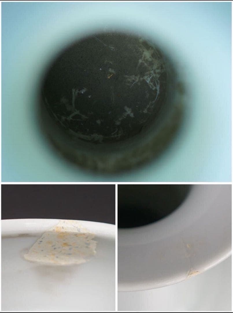 九谷 須田菁華 造 染付雙魚絵花瓶 共箱 華道具 保証品