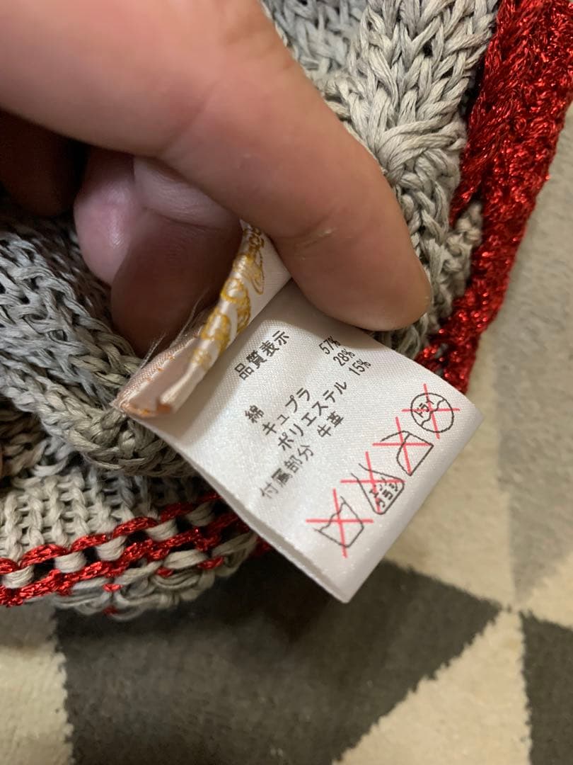 VIVIENNE WESTWOOD ハートモチーフ ニット帽