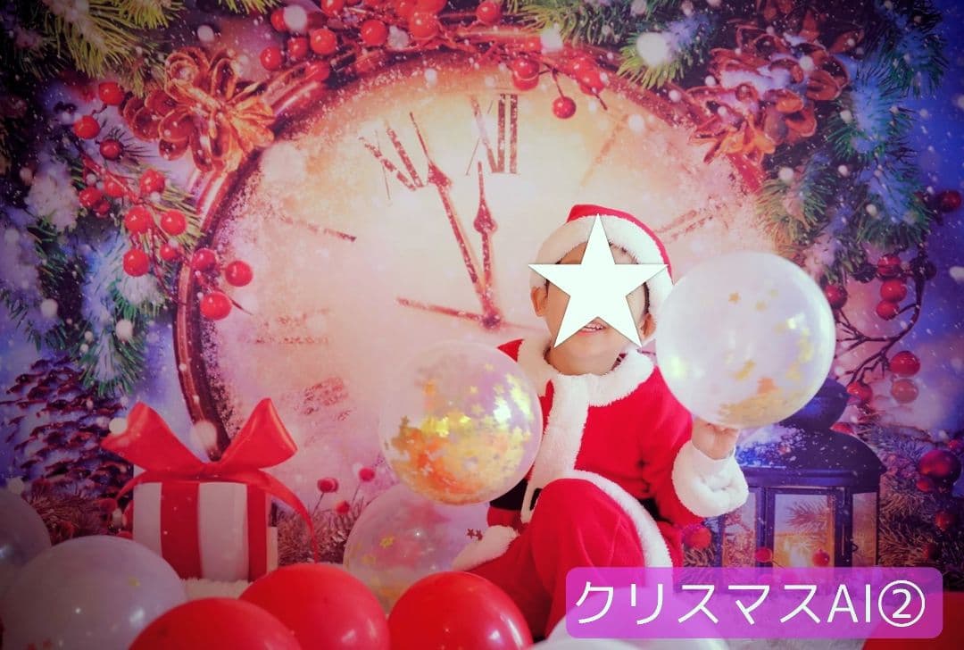 縦長　背景布×8+1　ペット撮影用ブース　トリミングチョーカー販売中　クリスマス