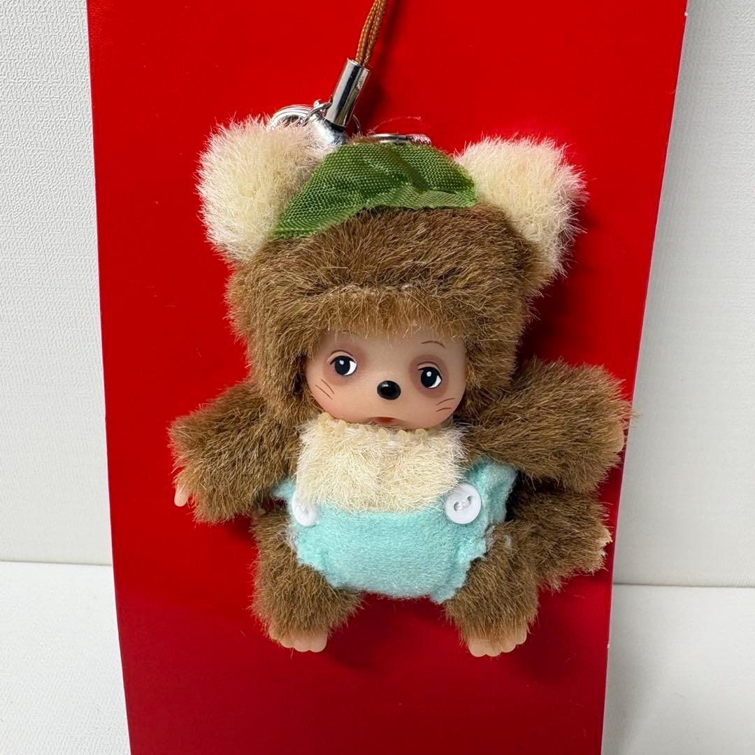 新品 EU限定 ベビチッチ タヌキ キーホルダー monchhichi 269