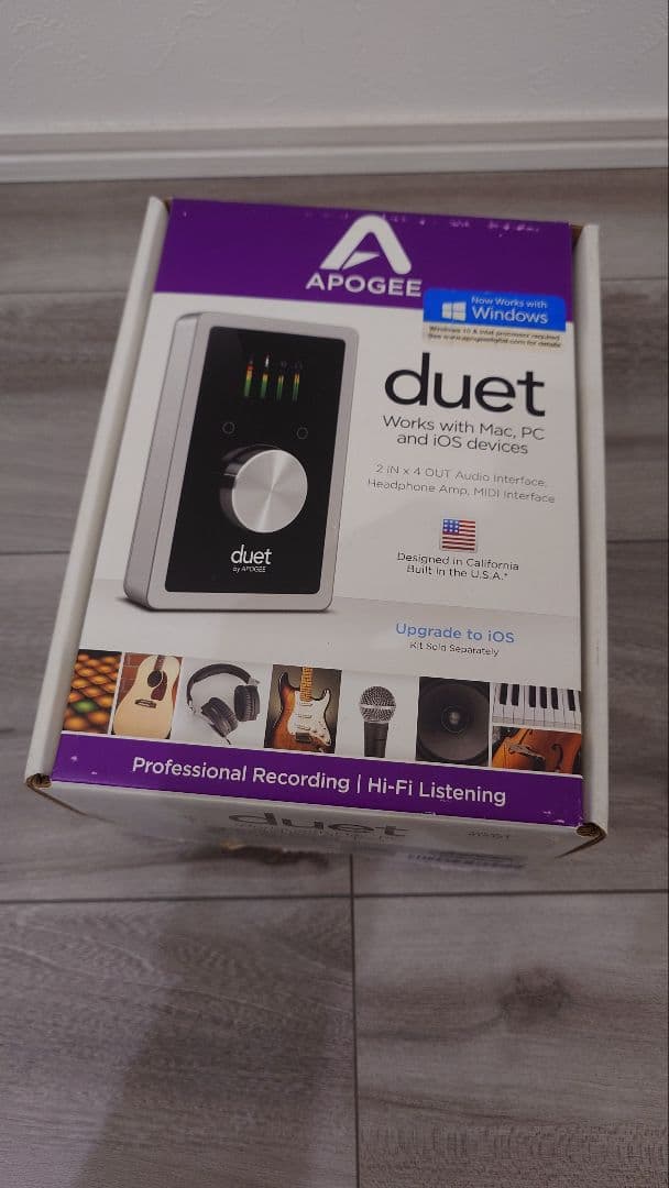 DTM・DAW APOGEE duet2 for ipad , iphone & mac