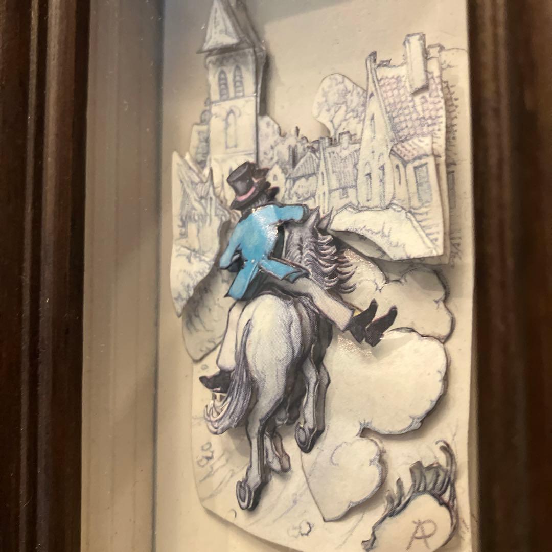 ヨーロッパの作家さんが作った精巧でロマンチックなペーパーアート2セット