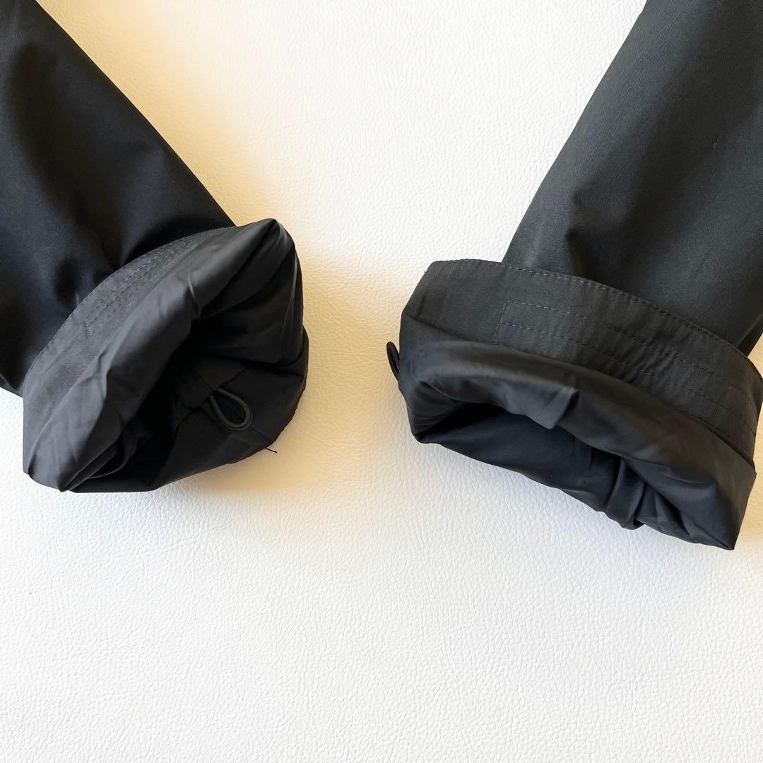 3234【美品】バートン　ジャケット ゴアテックス 無地 メンズ 黒　S