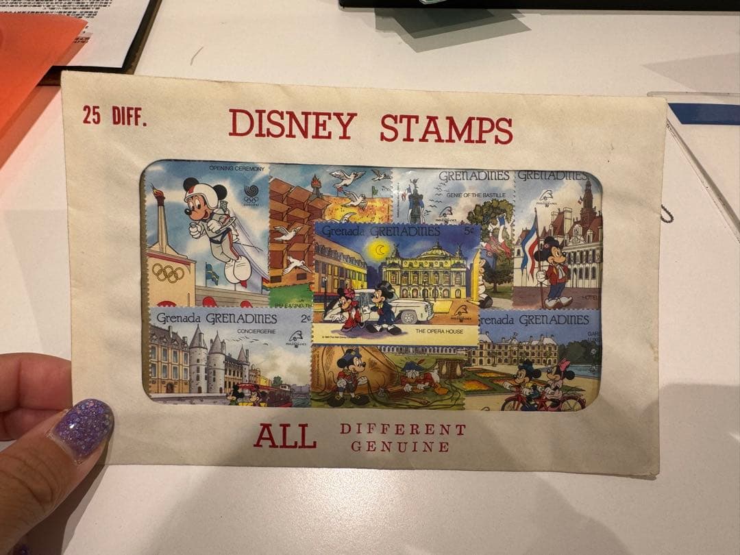 ディズニー 記念 切手 ディズニー　記念切手　25DIFF