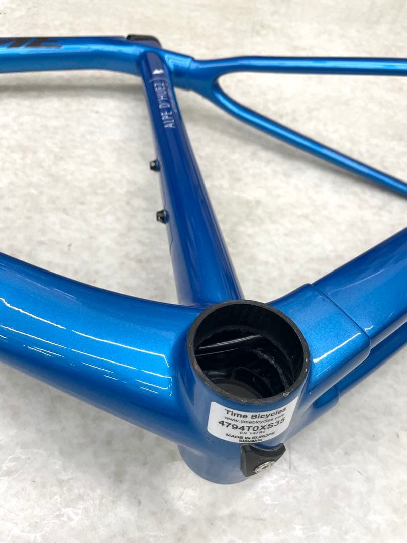 TIME ALPE D’HUEZ 21 discフレームセット　XSサイズ