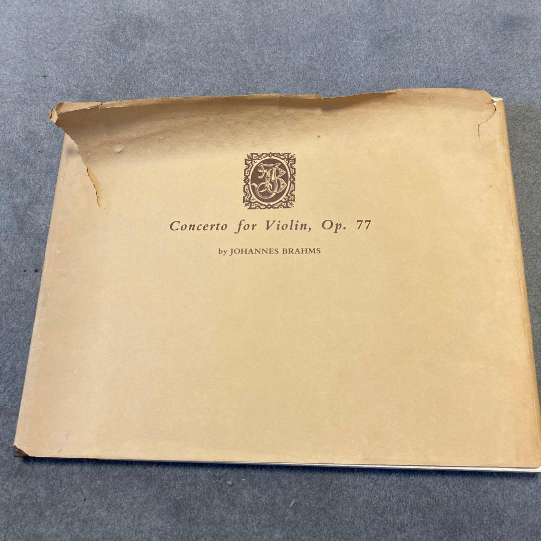 アート・デザイン・音楽 Brahms Concerto for Violin , Op.77