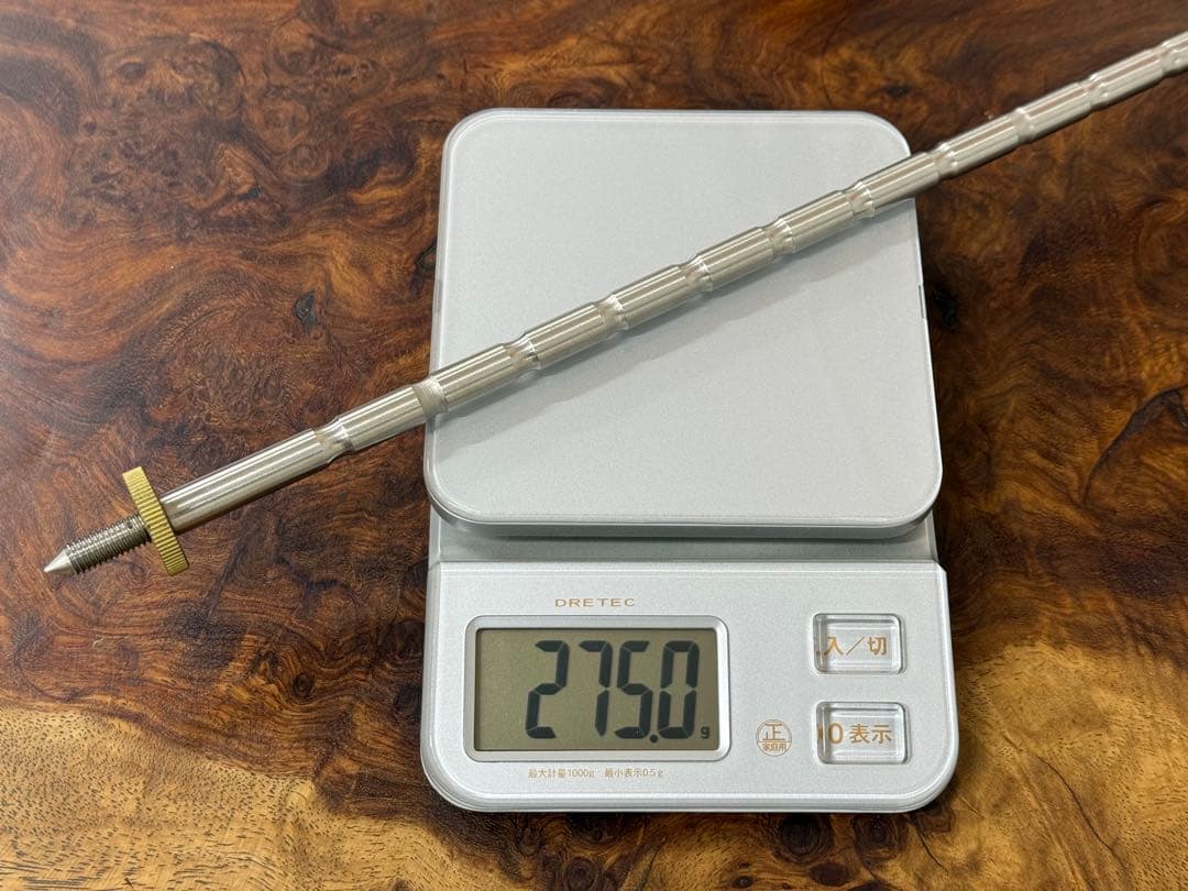 【新品】ウッドベース（コントラバス）用 スーパーロング エンドピン450mm