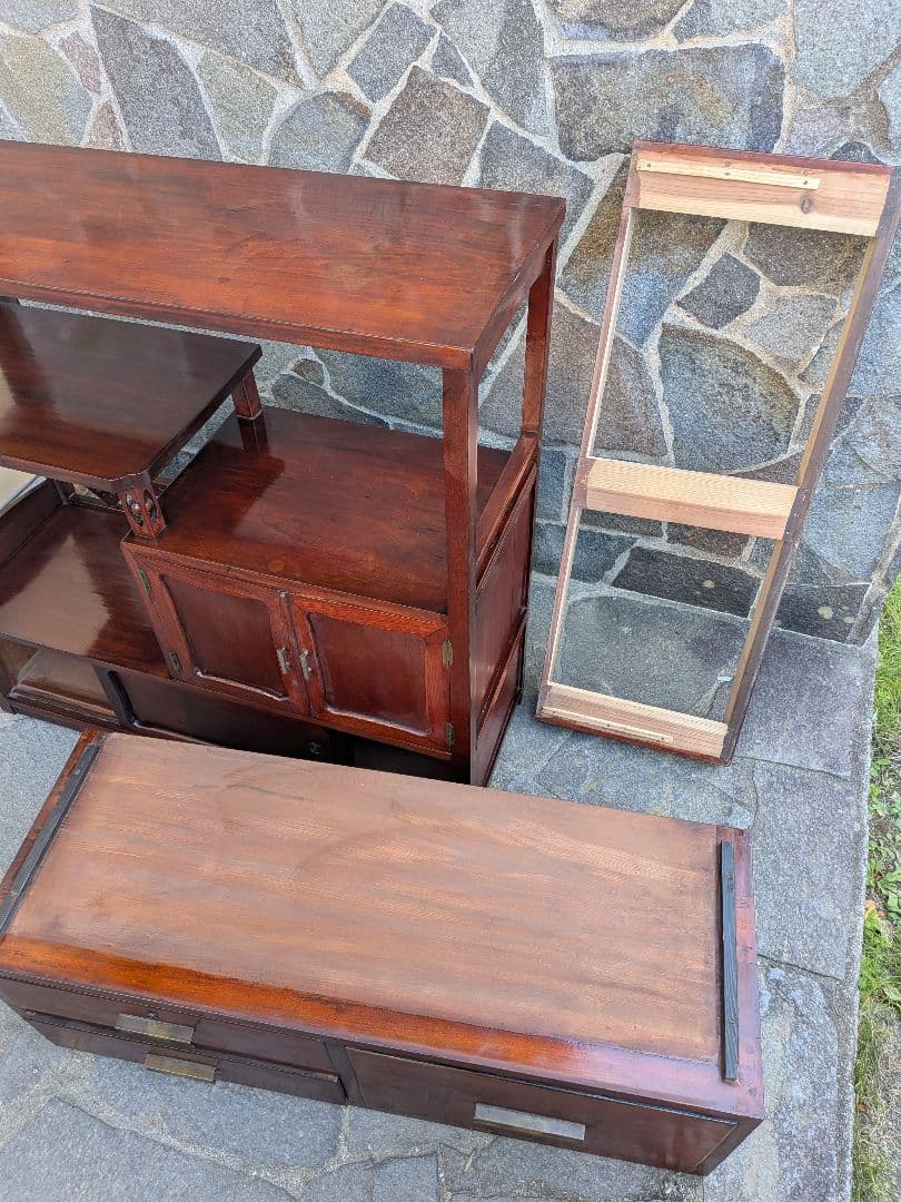 明治時代の茶箪笥　蔵出し