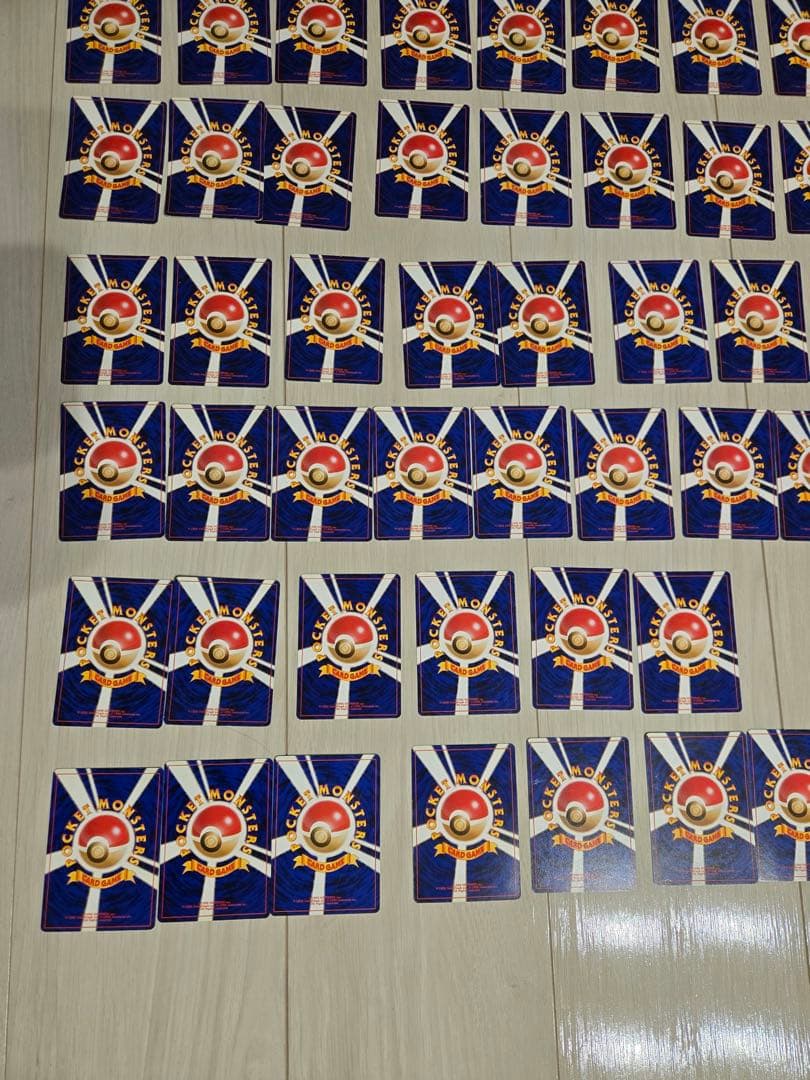 ポケモンカード　旧裏　トレーナーカード　まとめ売り　109枚