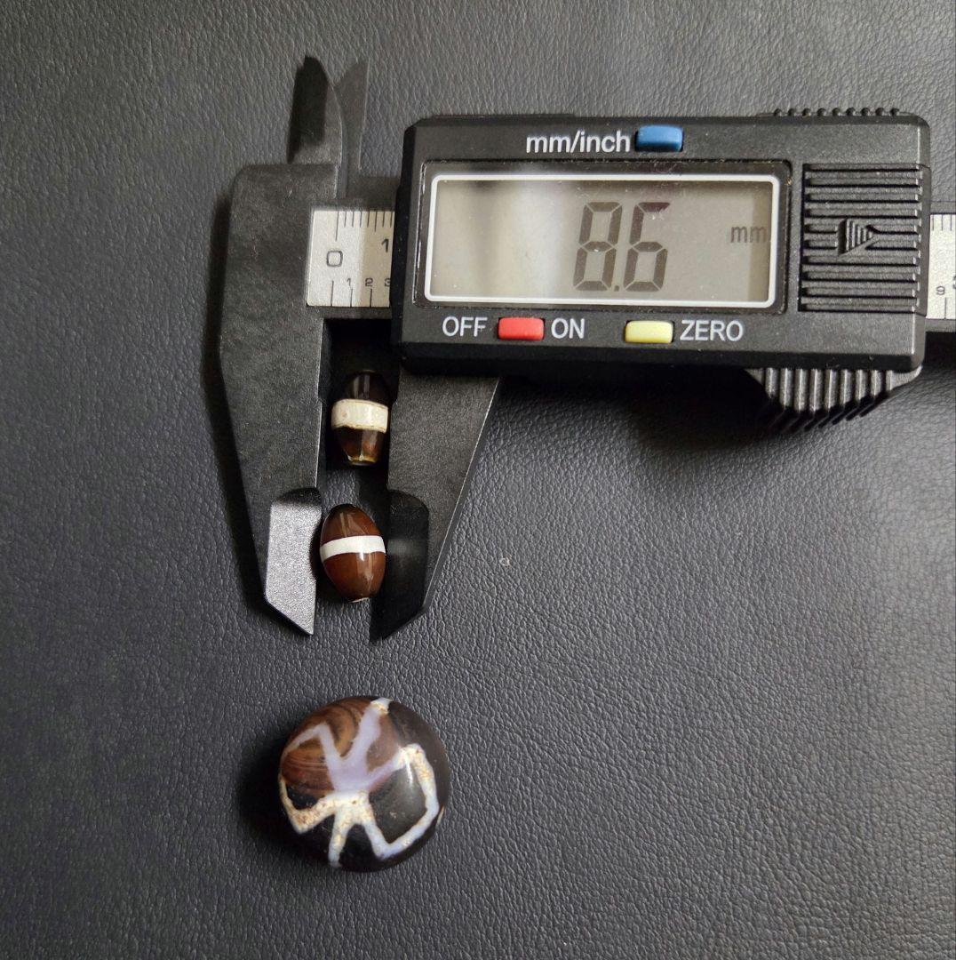 969　天珠　金剛杵天珠　羊眼　板眼　一線　dzibeads！