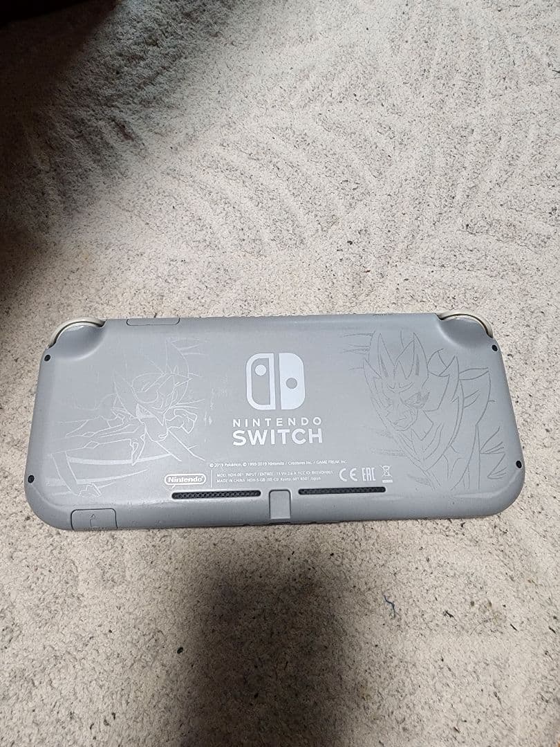 Nintendo Switch Lite グレー 　ポケモン　半ジャンク品