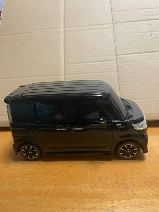 スペーシアカスタムmk 53s1/18サイズサンプルカラー黒色