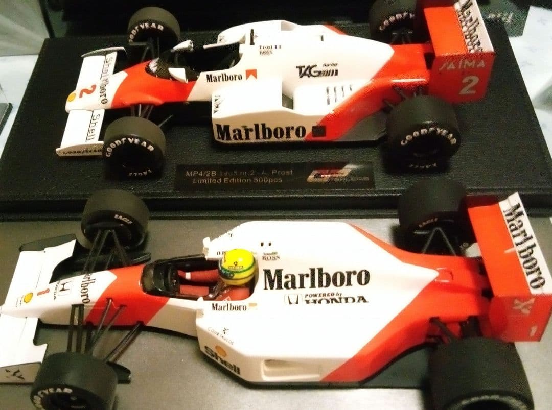 ミニチャンプス 1/18 F1 マクラーレン MP4/7A セナ リペイント