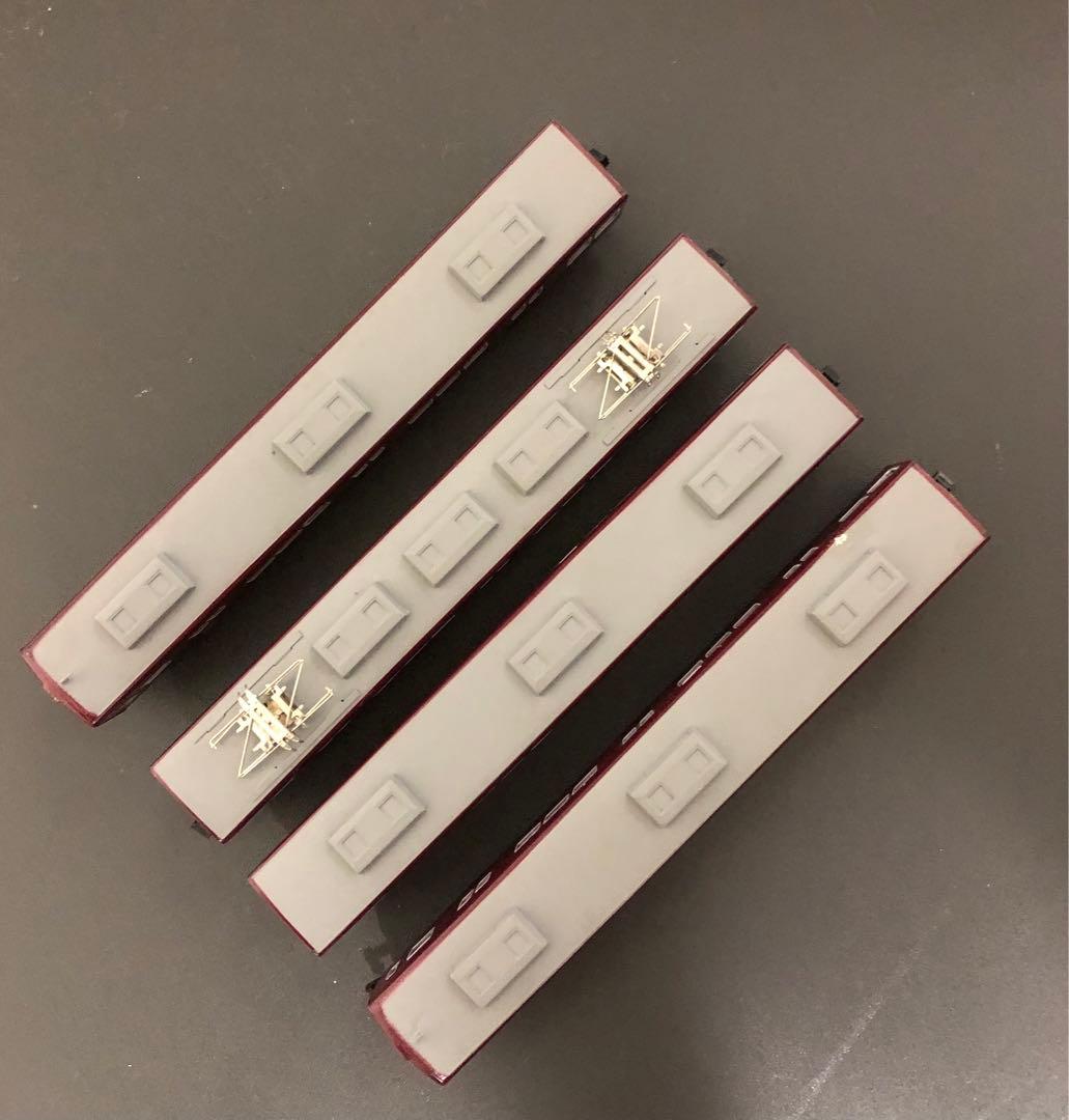 管理番号1495 阪急Nゲージ しなのマイクロ3000系4両セット