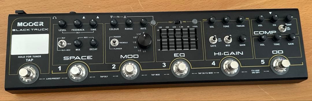(中古)ギターマルチエフェクター Mooer Black Truck