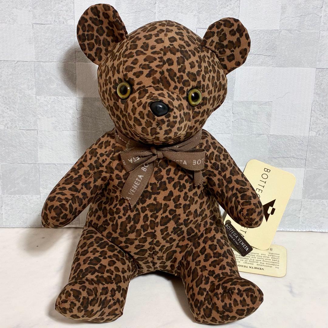 未使用✨BOTTEGA VENETA TEDDY BEAR LEOPARD