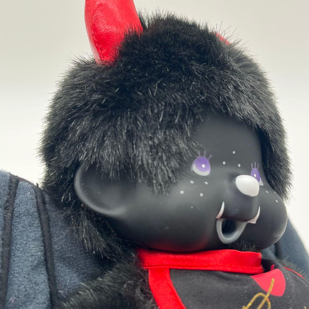 【タグ付】デビル 悪魔　モンチッチ ぬいぐるみ　ブラック 限定　セキグチ