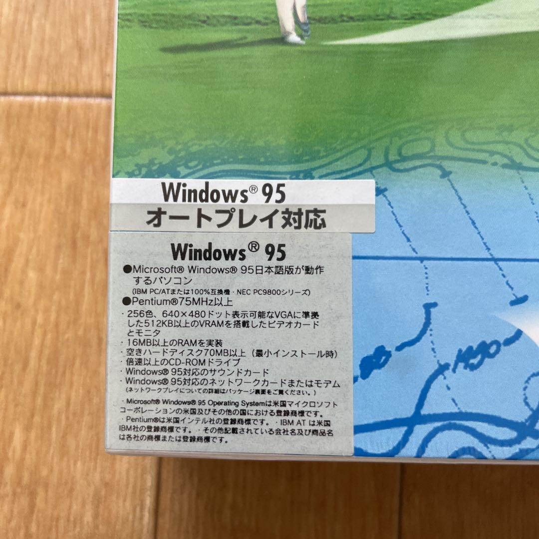 未開封 PCゲーム シムゴルフ 日本語版