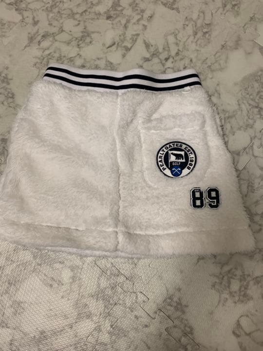 パーリーゲイツ　ボアスカート