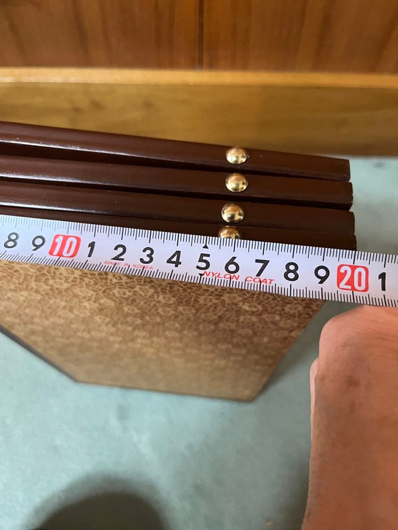 金屏風　小　ミニ衝立　屏風　中国　茶道具　煎茶道具　華道　生花　アンティーク