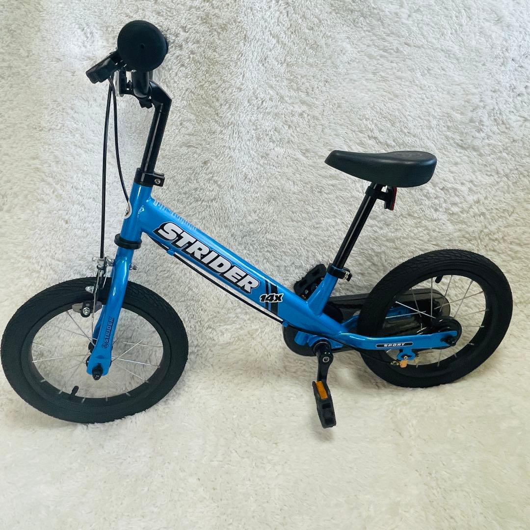 ★美品★ STRIDER ストライダー 14x ブルー キッズバイク