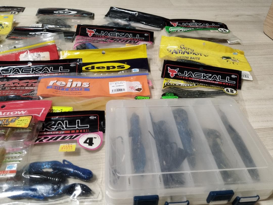 バス釣りルアーセット133個＋ワーム