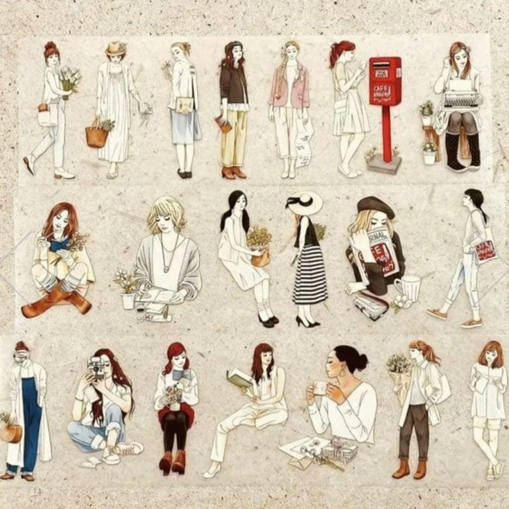 Windy R. PETテープ スプリングレター 女の子