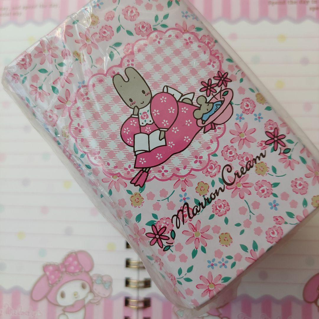 マロン・クリーム ペン立て　缶　未使用