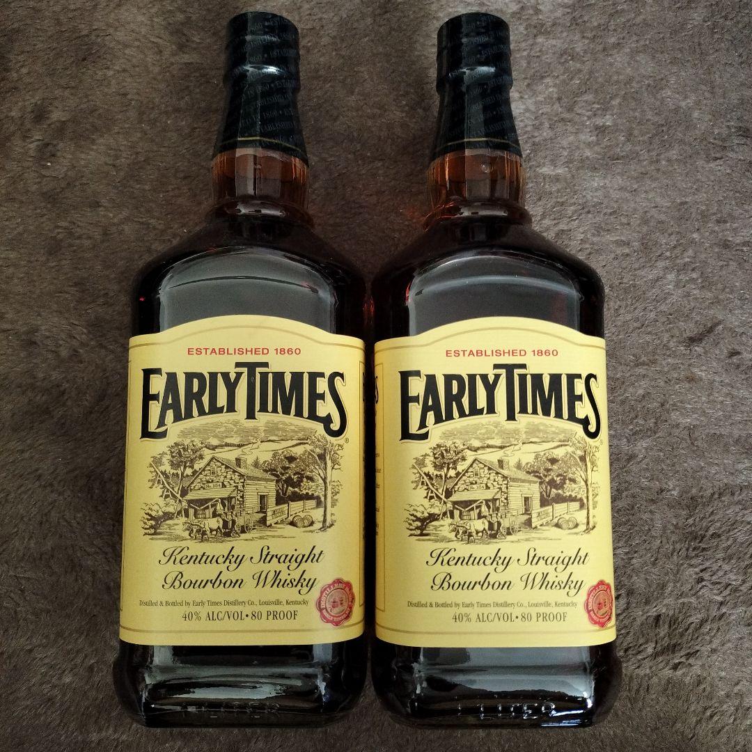 Early Times バーボン 1000ml 2本セット