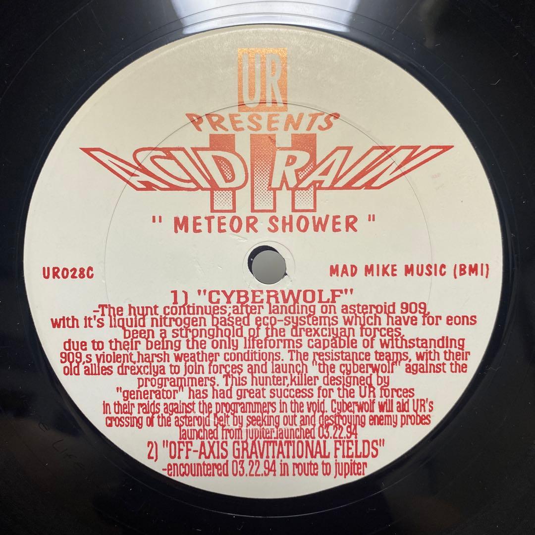 洋楽 Underground Resistance Acid Rain III