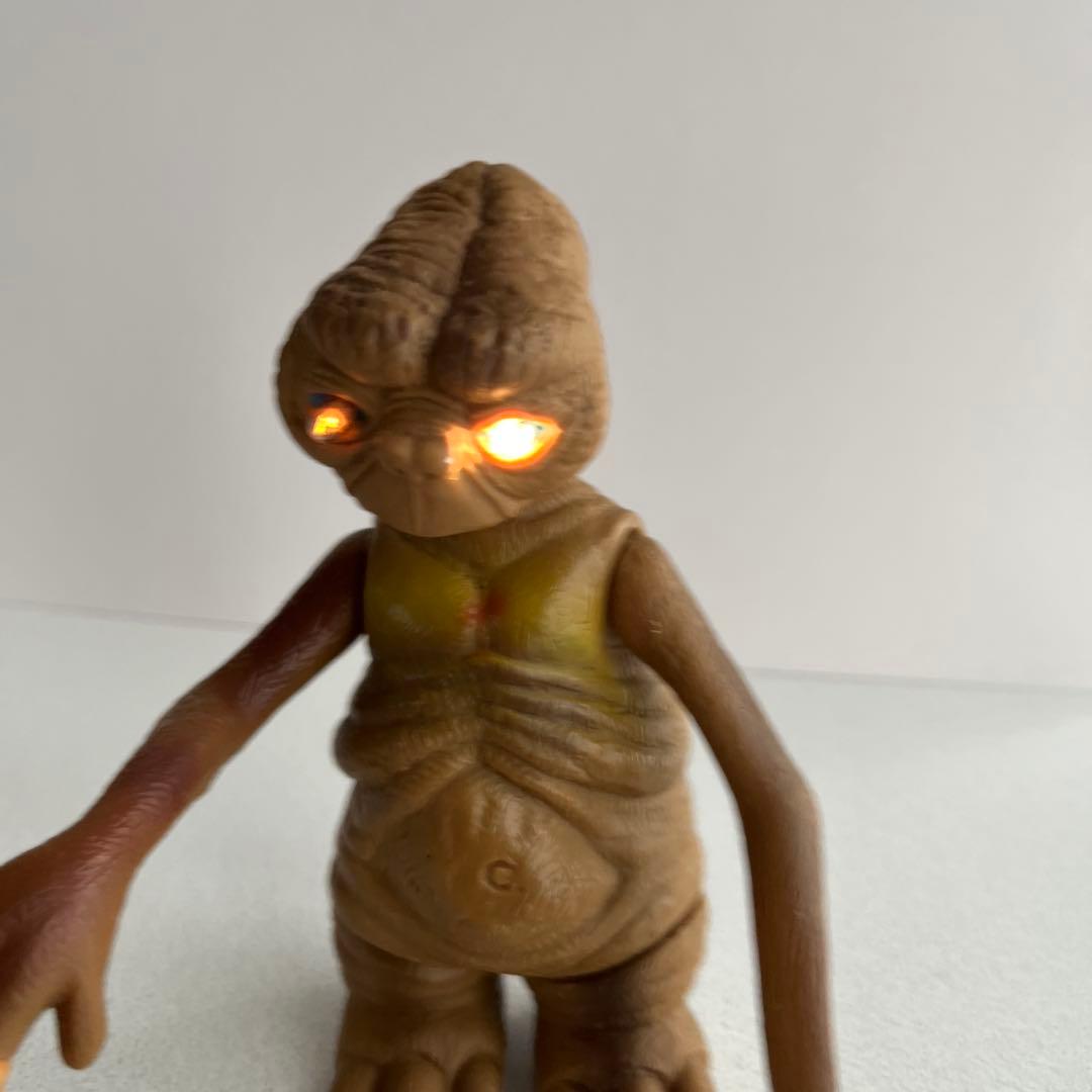 「ETフィギュア」昭和レトロ人形　ヴィンテージ　目か光る