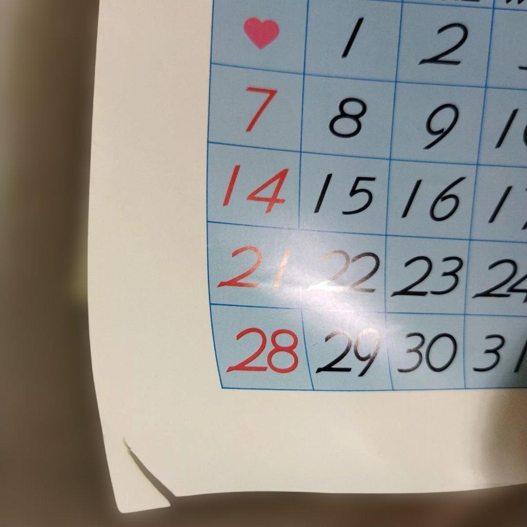 1985年　岡田有希子カレンダー