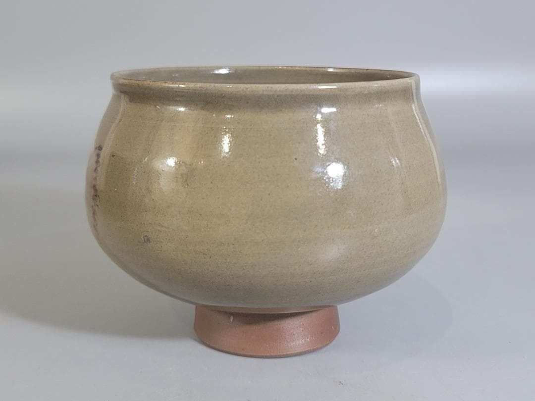 茶道具 虫明焼 むしあけ 鈴紋 茶碗 古美術 DT168