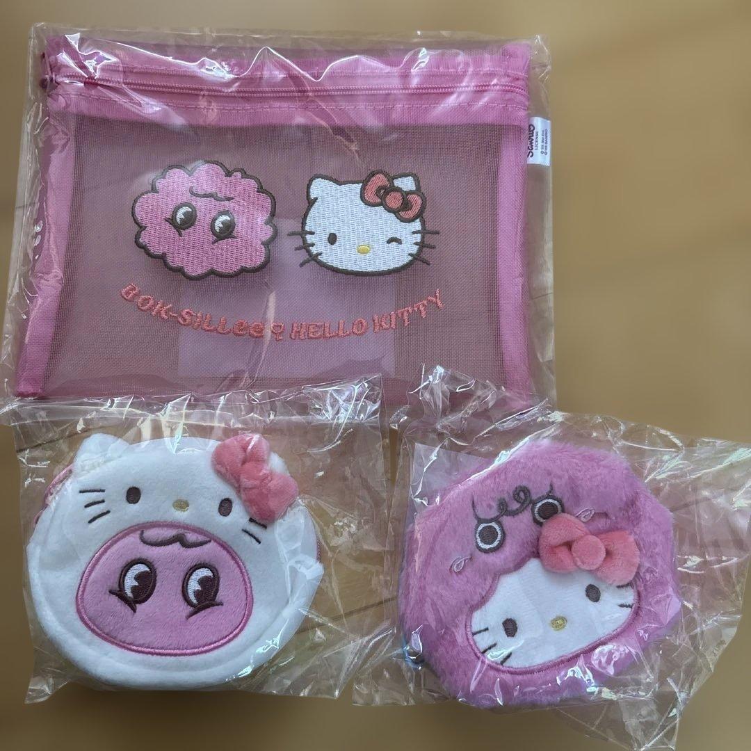 SHINee KEY × HelloKitty メッシュポーチ