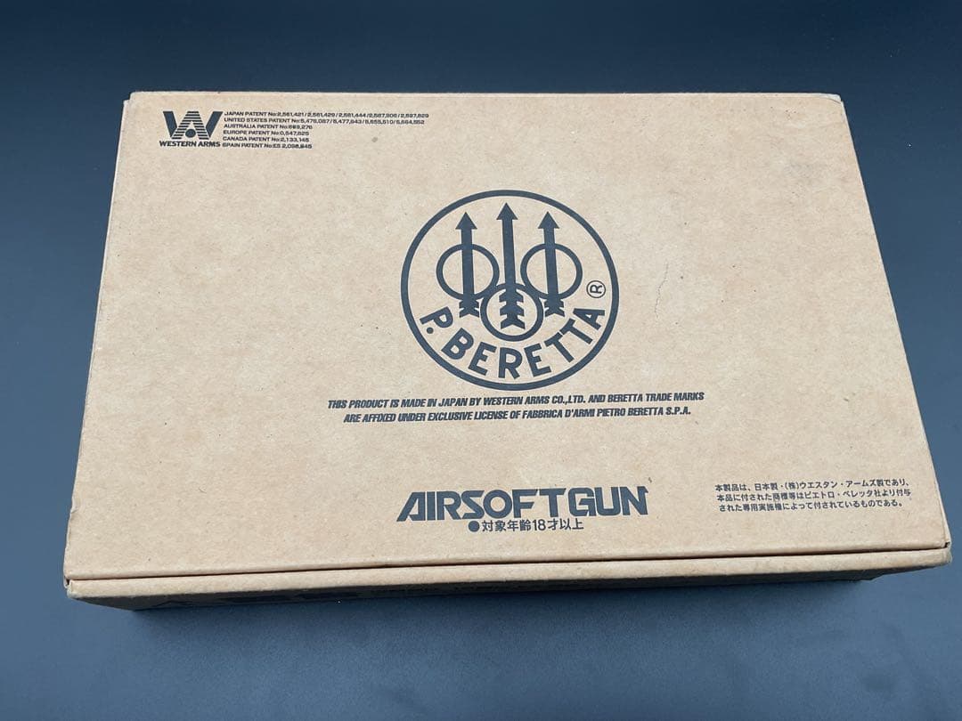 ウエスタンアームズ ベレッタM92FS アイノックス ガスガン ASGK 現状品