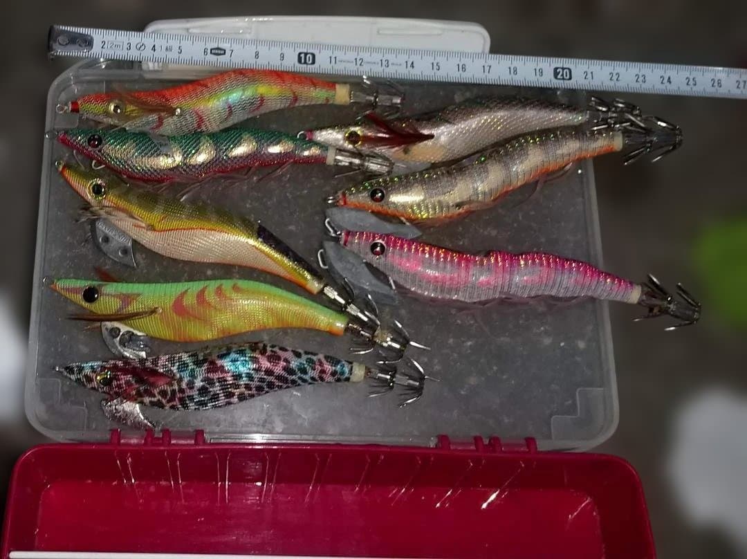 中古エギ ６５個くらい まとめ売り　おまけつき