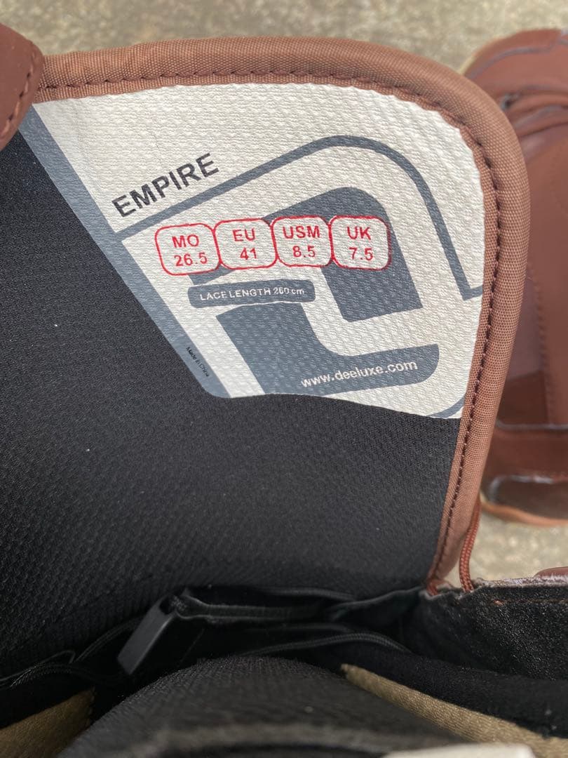 スノーボード　ブーツ　DEELUXE EMPIRE