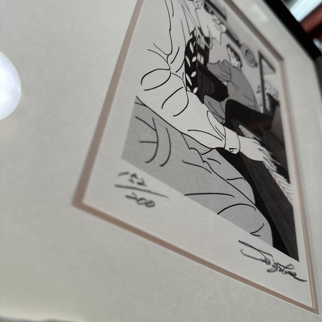 わたせせいぞう　想い出のGentle Rain シルクスクリーン