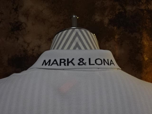 新同!!(定価36300)MARK&LONA マークアンドロナ・長袖ポロシャツ