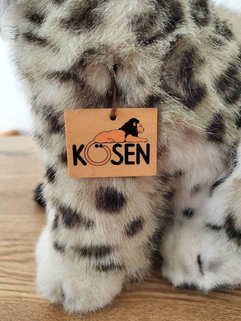 KÖSEN　 ケーセン社　ユキヒョウ　タグ付き　アトリエニキティキ　KOSEN